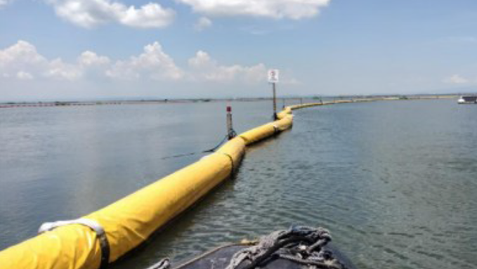 Supply and Installation of Silt Curtains with Reefing System at Poblacion and Putatan WTP